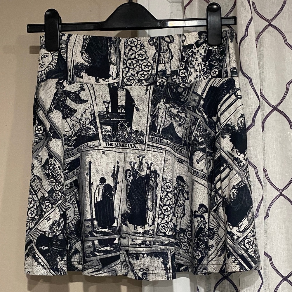 Killstar Tarot no Prediction skater Skirt Small
